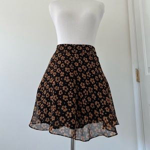 Urban Outfitters floral skirt